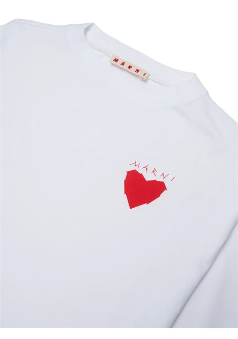 T-shirt con stampa MARNI KIDS | M02014 M00YP0M100